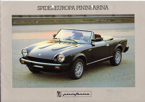 Prospekt Spider DS deutsch